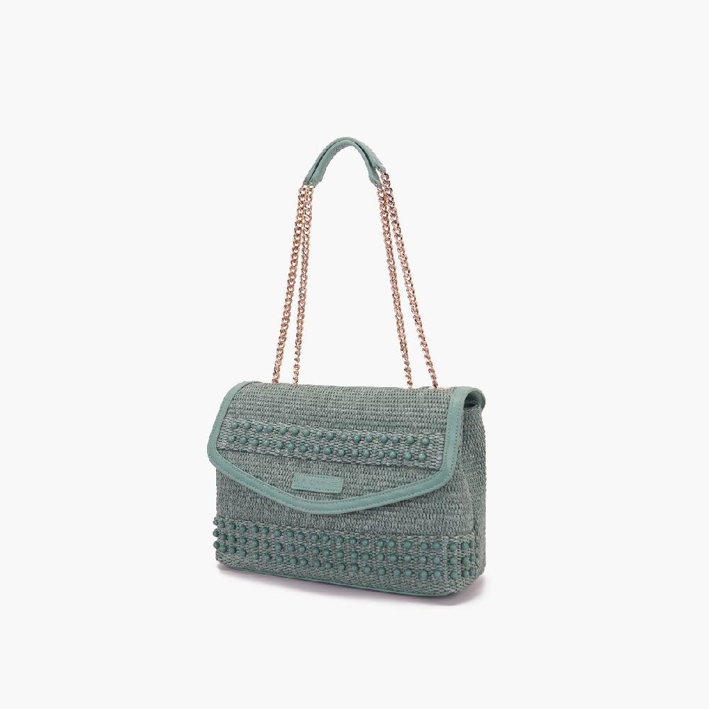 La Carrie BORSA A SPALLA MALIBU GREEN Soddisfazione Garantita