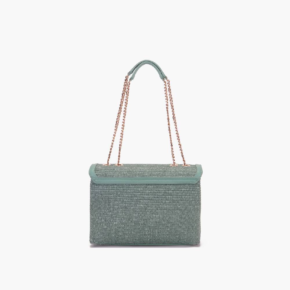 La Carrie BORSA A SPALLA MALIBU GREEN Soddisfazione Garantita