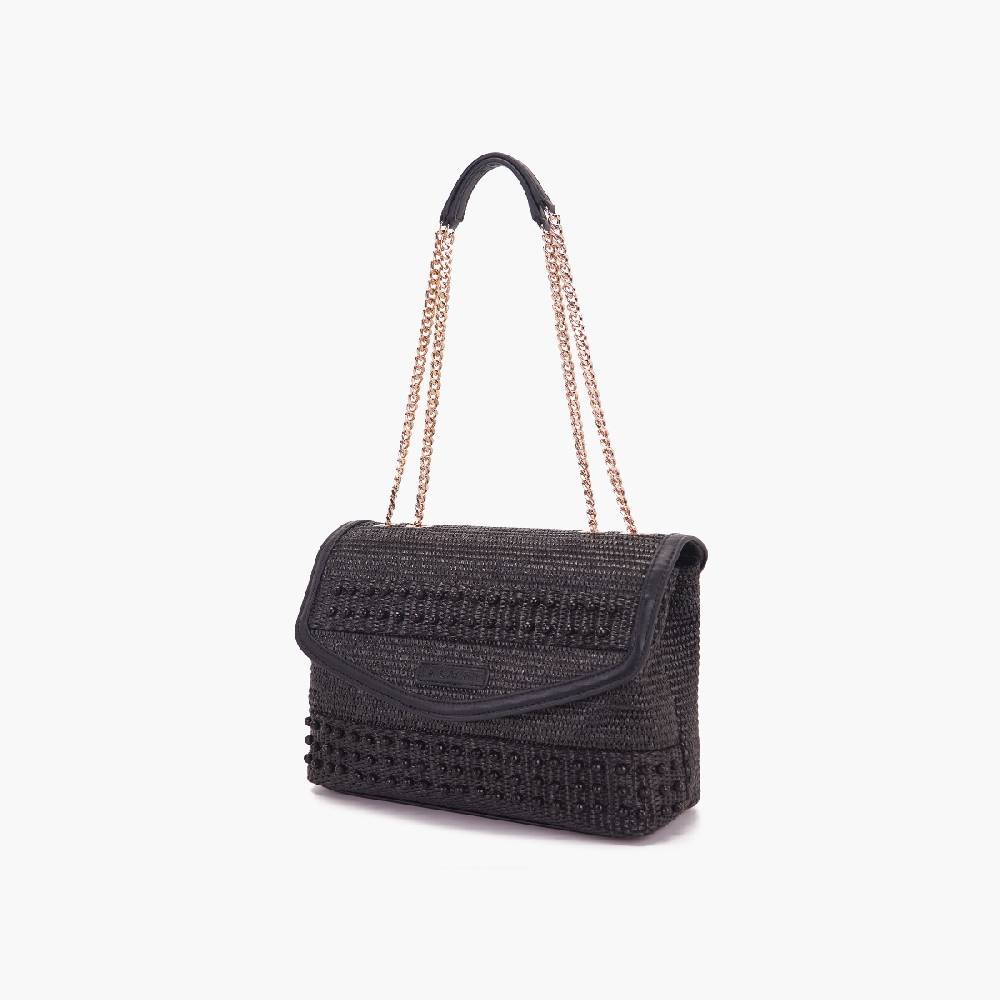 La Carrie BORSA A SPALLA MALIBU NERA Presa