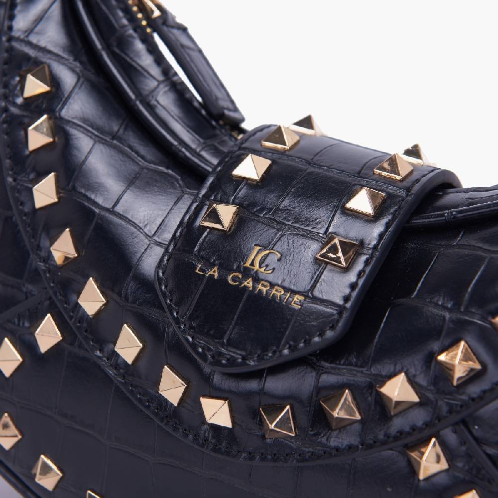 La Carrie BORSA A MANO THUNDER NERA Saldi Di Fabbrica
