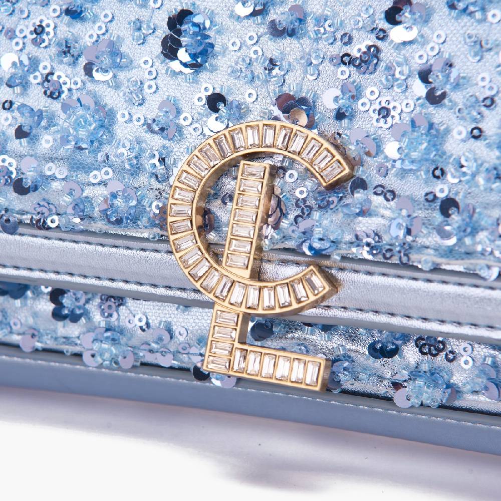 La Carrie POCHETTE NIGHT EDITION BLUE Vendite Flash