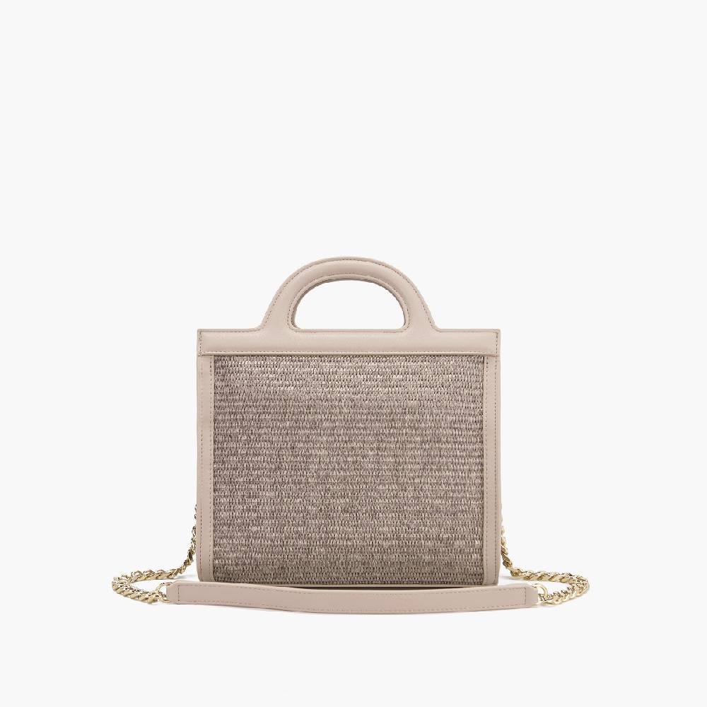 La Carrie BORSA SHOPPING MALIBU IVORY Qualità