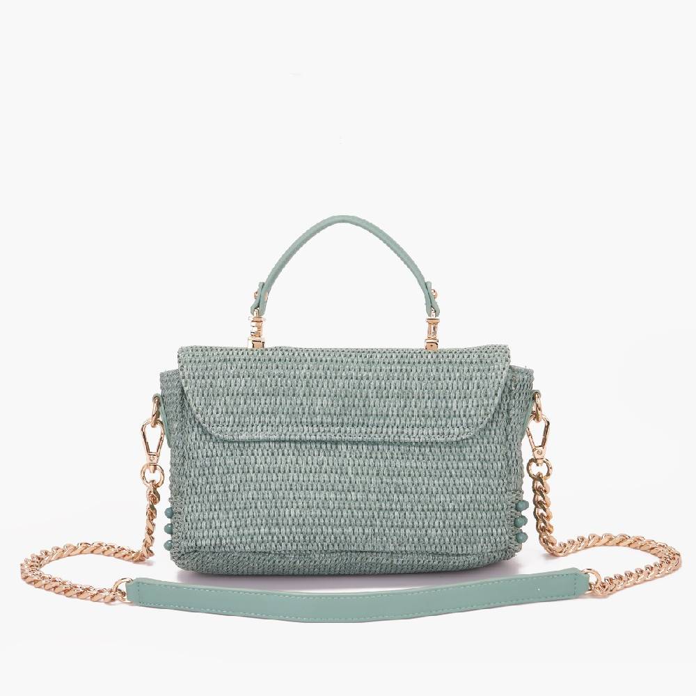 La Carrie BORSA A MANO MALIBU GREEN Soddisfazione Garantita
