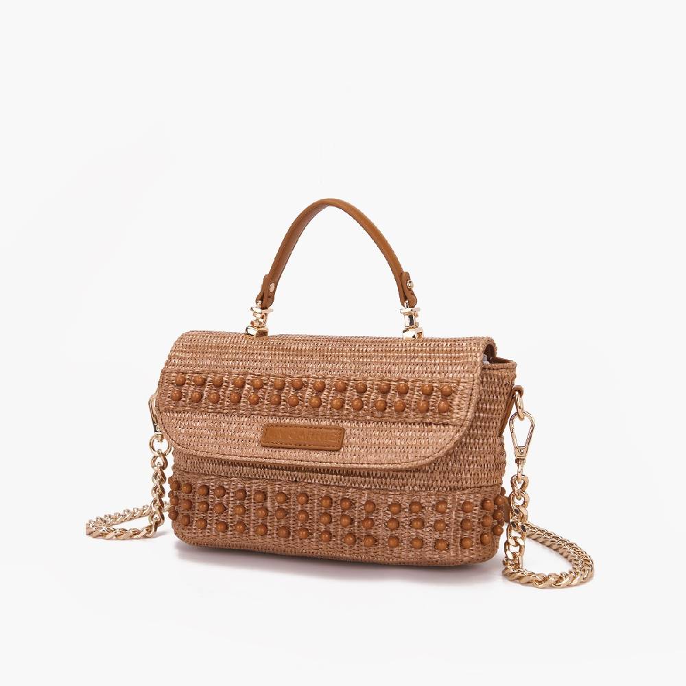 La Carrie BORSA A MANO MALIBU CUOIO Qualità Garantita