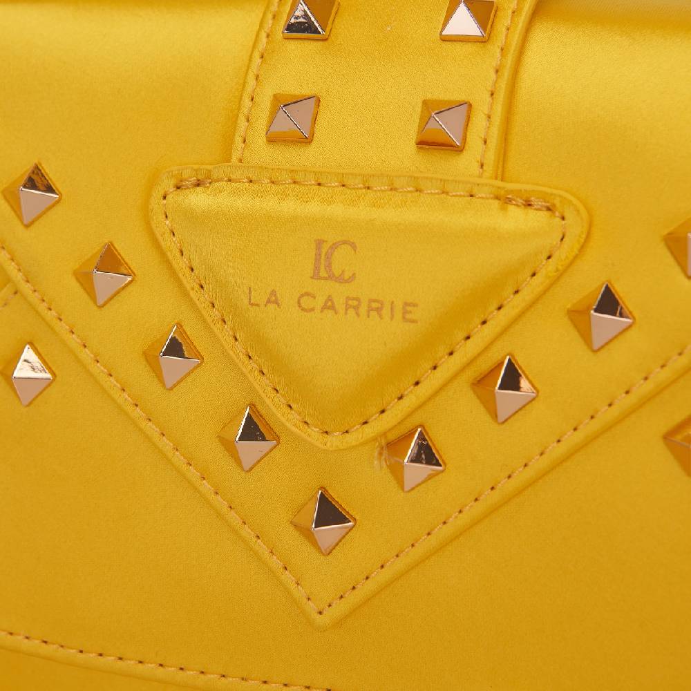 La Carrie BORSA A MANO THUNDER YELLOW Consegna Veloce