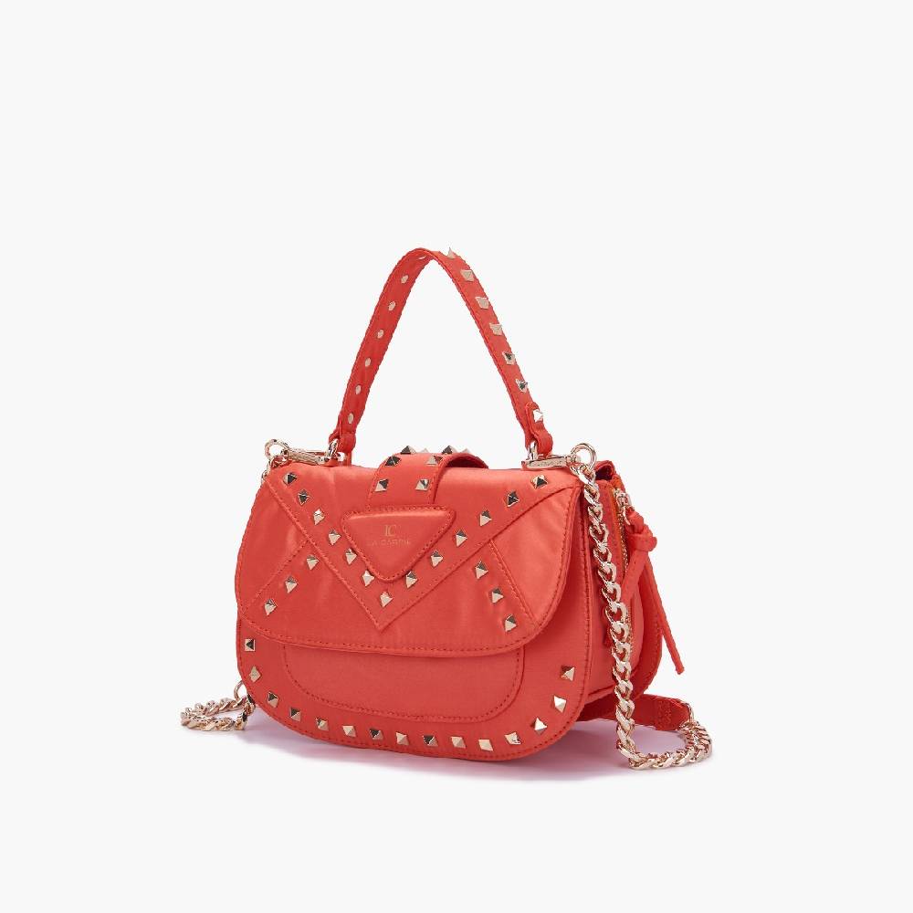 La Carrie BORSA A MANO THUNDER ORANGE Affare Del Giorno
