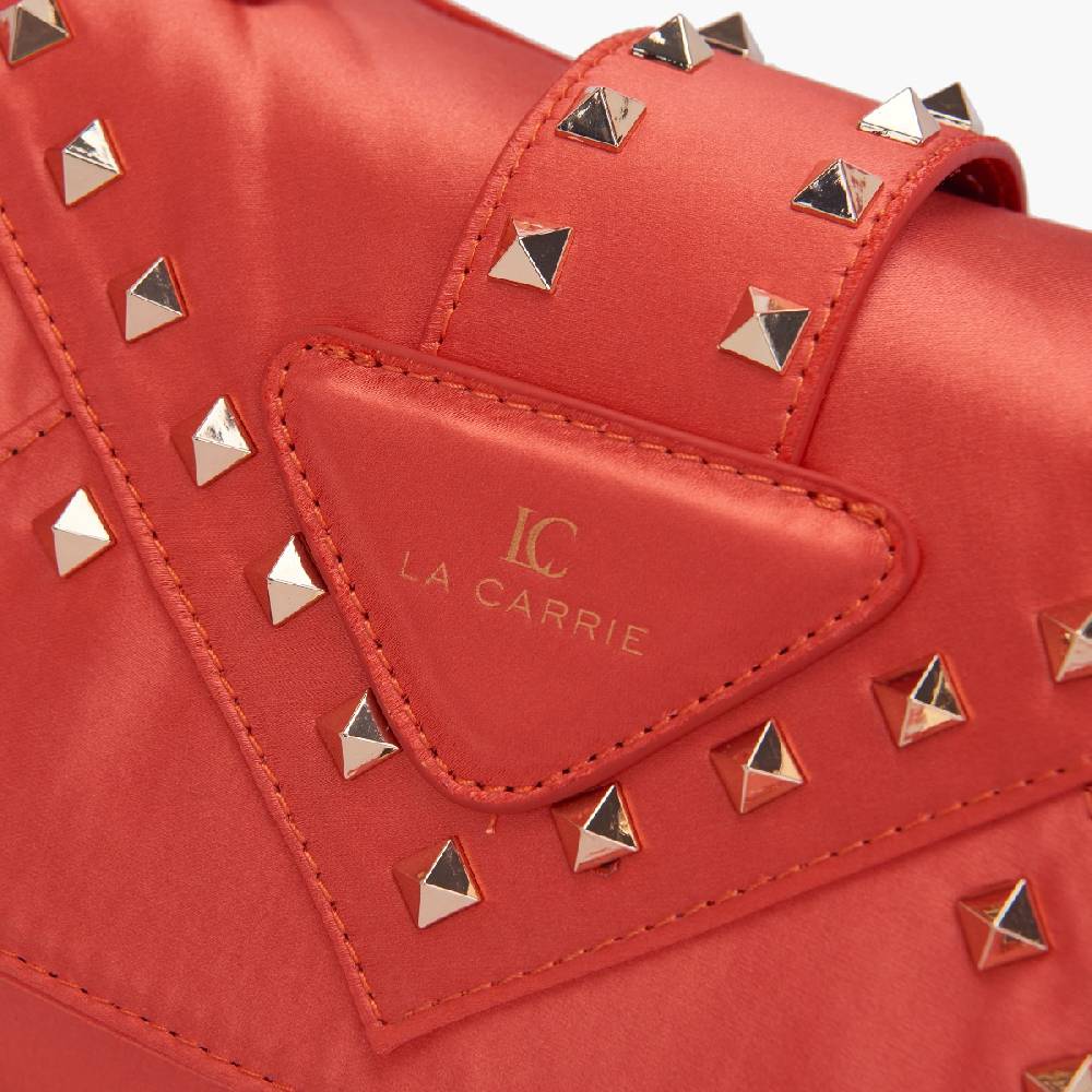 La Carrie BORSA A MANO THUNDER ORANGE Affare Del Giorno