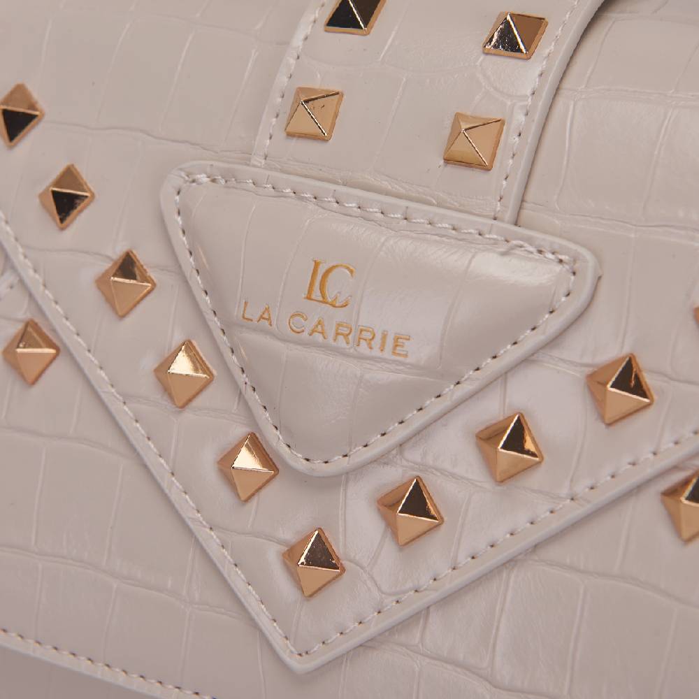 La Carrie BORSA A MANO THUNDER IVORY Sottocosto