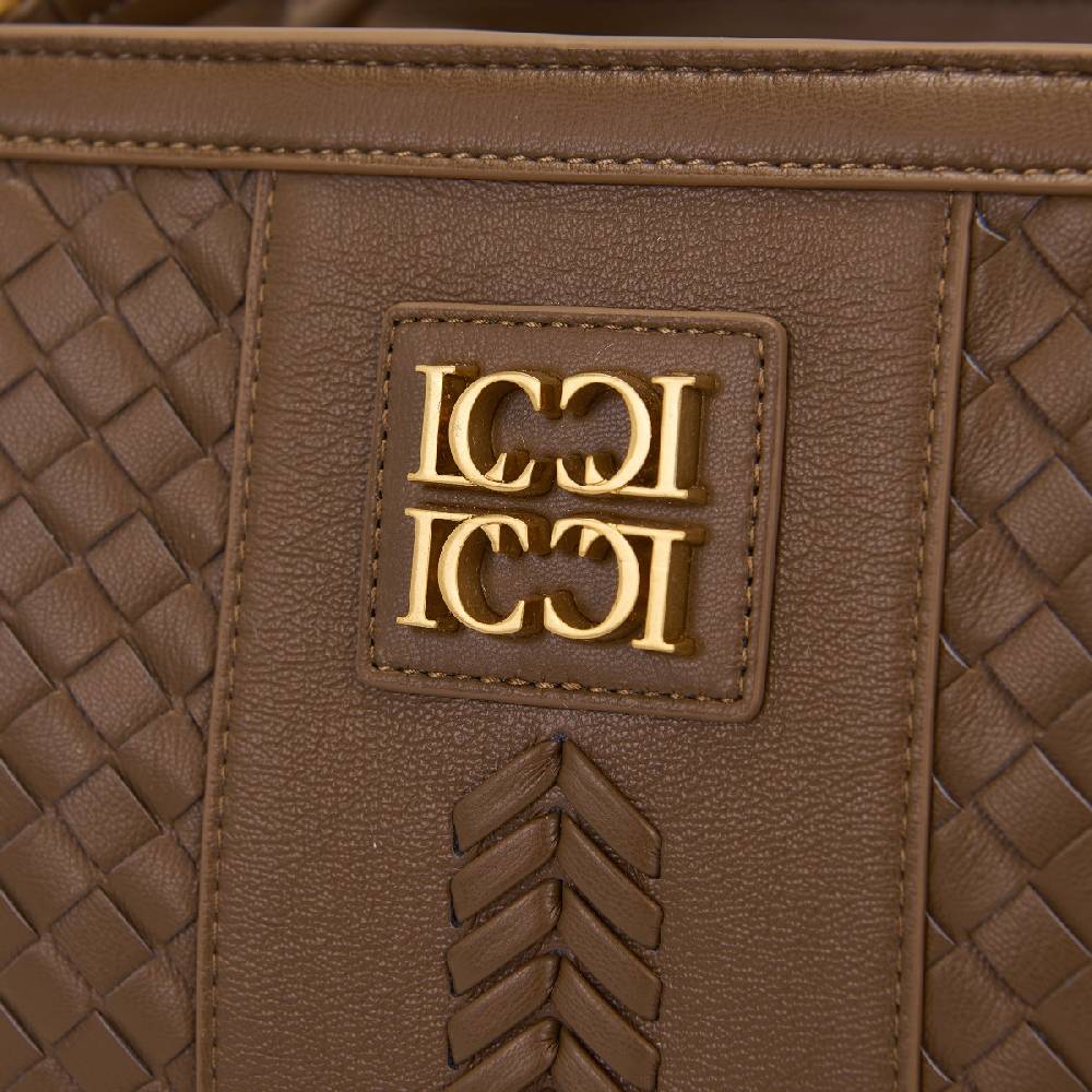 La Carrie BORSA SHOPPING PATAGONIA DARK BROWN Presa