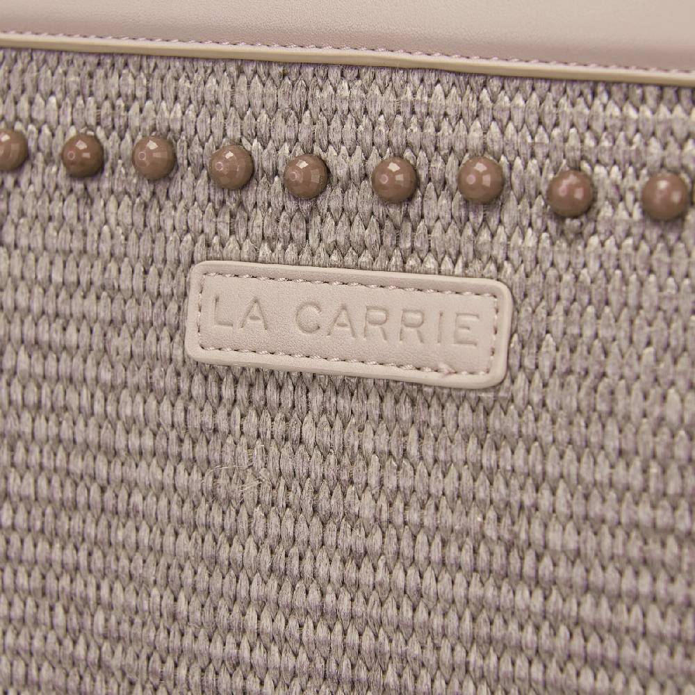 La Carrie BORSA SHOPPING MALIBU IVORY Economico