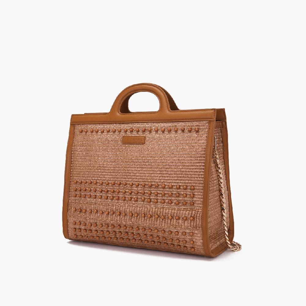 La Carrie BORSA SHOPPING MALIBU CUOIO Online