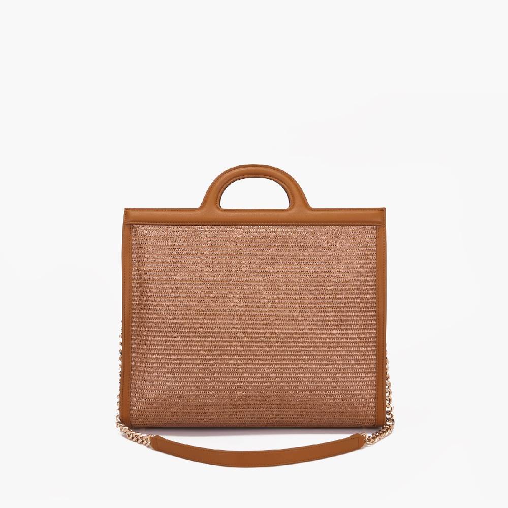 La Carrie BORSA SHOPPING MALIBU CUOIO Online