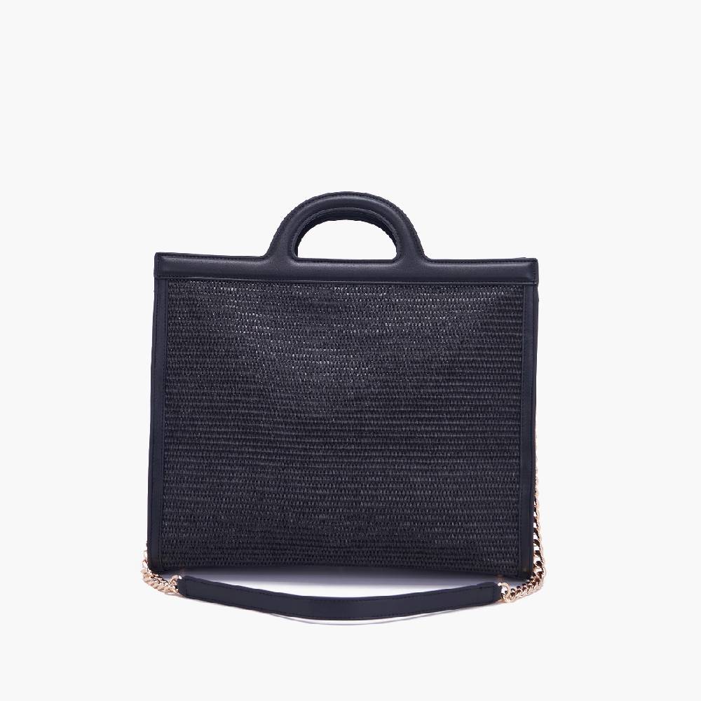 La Carrie BORSA SHOPPING MALIBU NERA Outlet