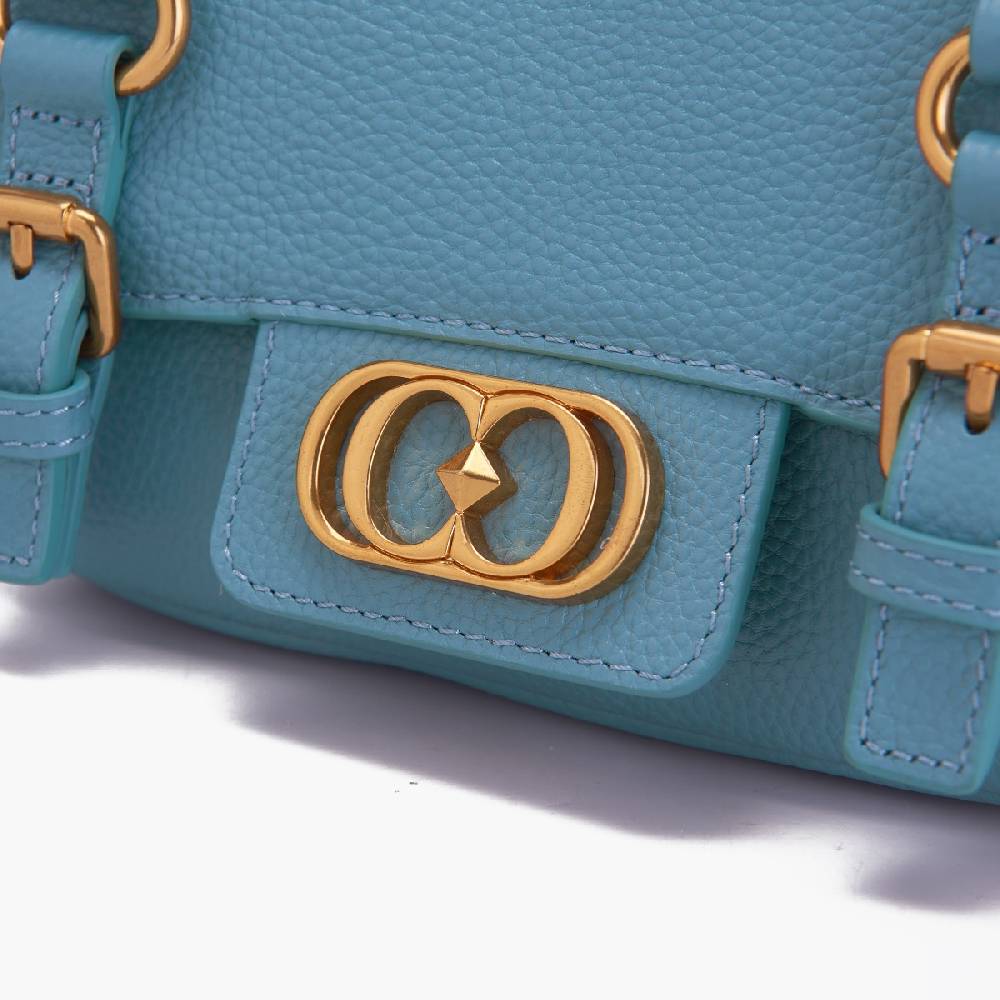 La Carrie BORSA SHOPPING ATENA AZURE Qualità Garantita