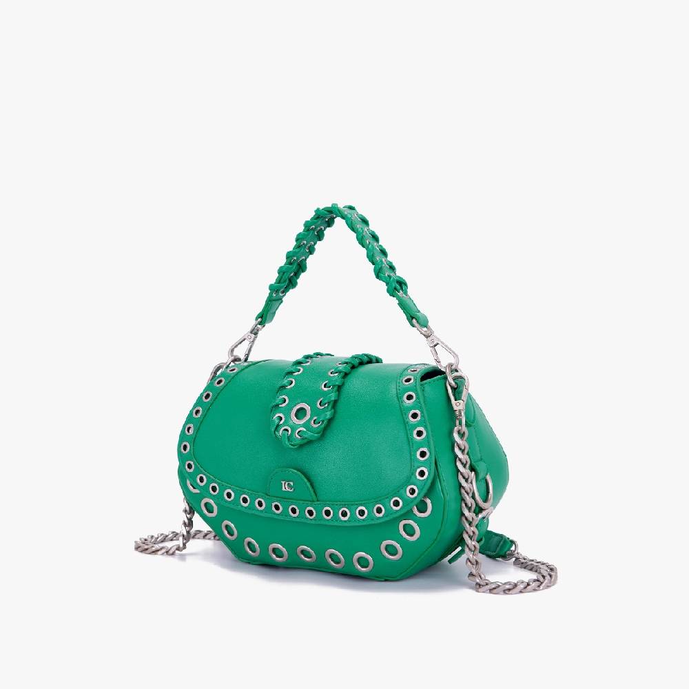 La Carrie BORSA A MANO ROCK DARK GREEN Negozi Online