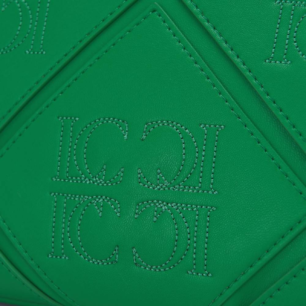 La Carrie BORSA A SPALLA PICHT DARK GREEN Consegna Veloce