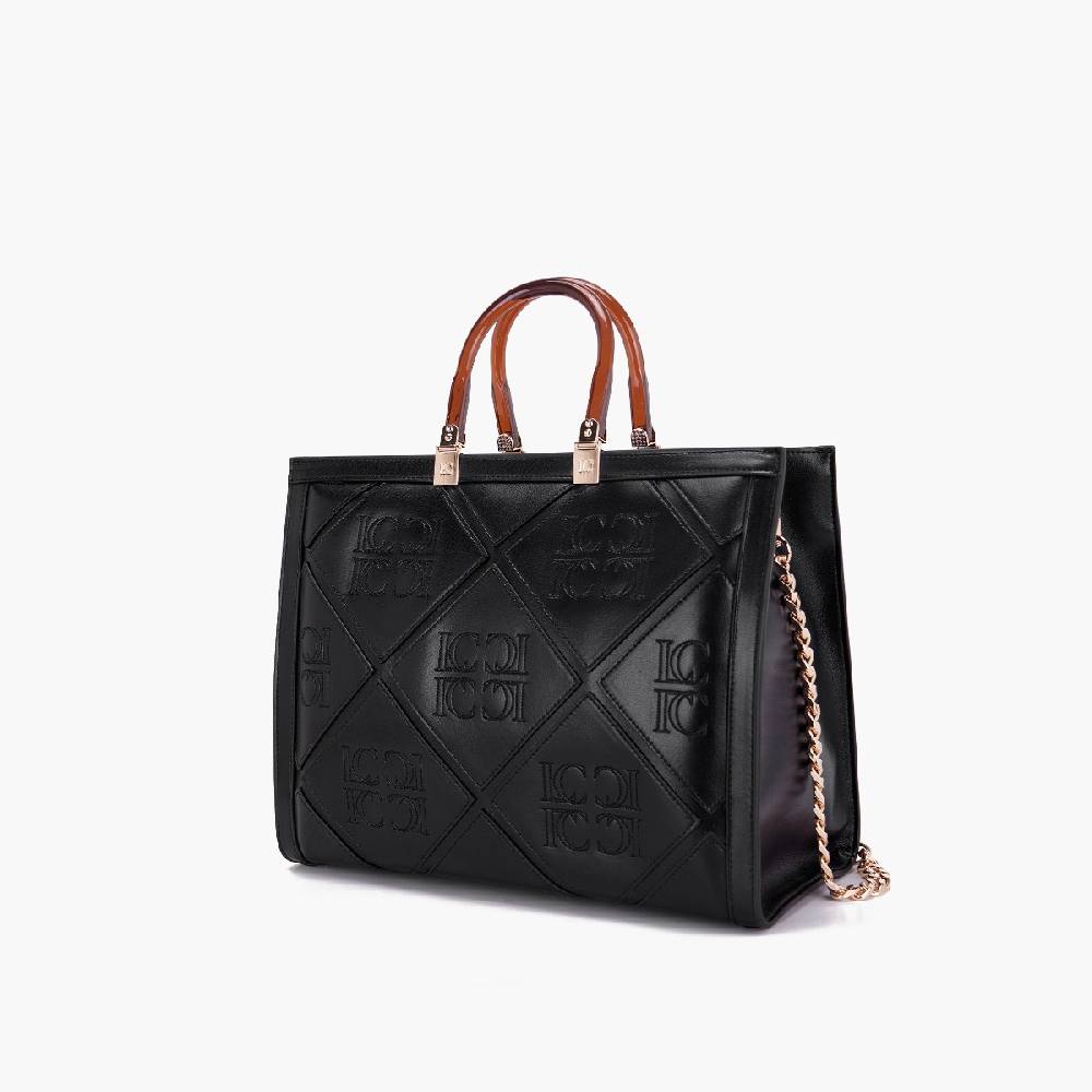 La Carrie BORSA SHOPPING PICHT NERA Fino Al -60%