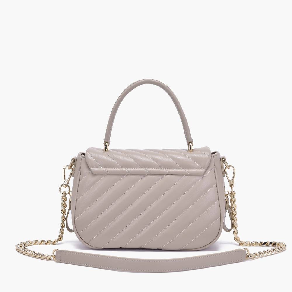 La Carrie BORSA A MANO TOUCHY TAUPE Affare Del Giorno