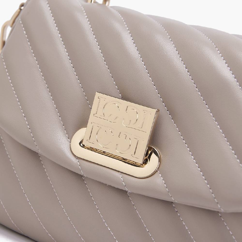 La Carrie BORSA A MANO TOUCHY TAUPE Affare Del Giorno