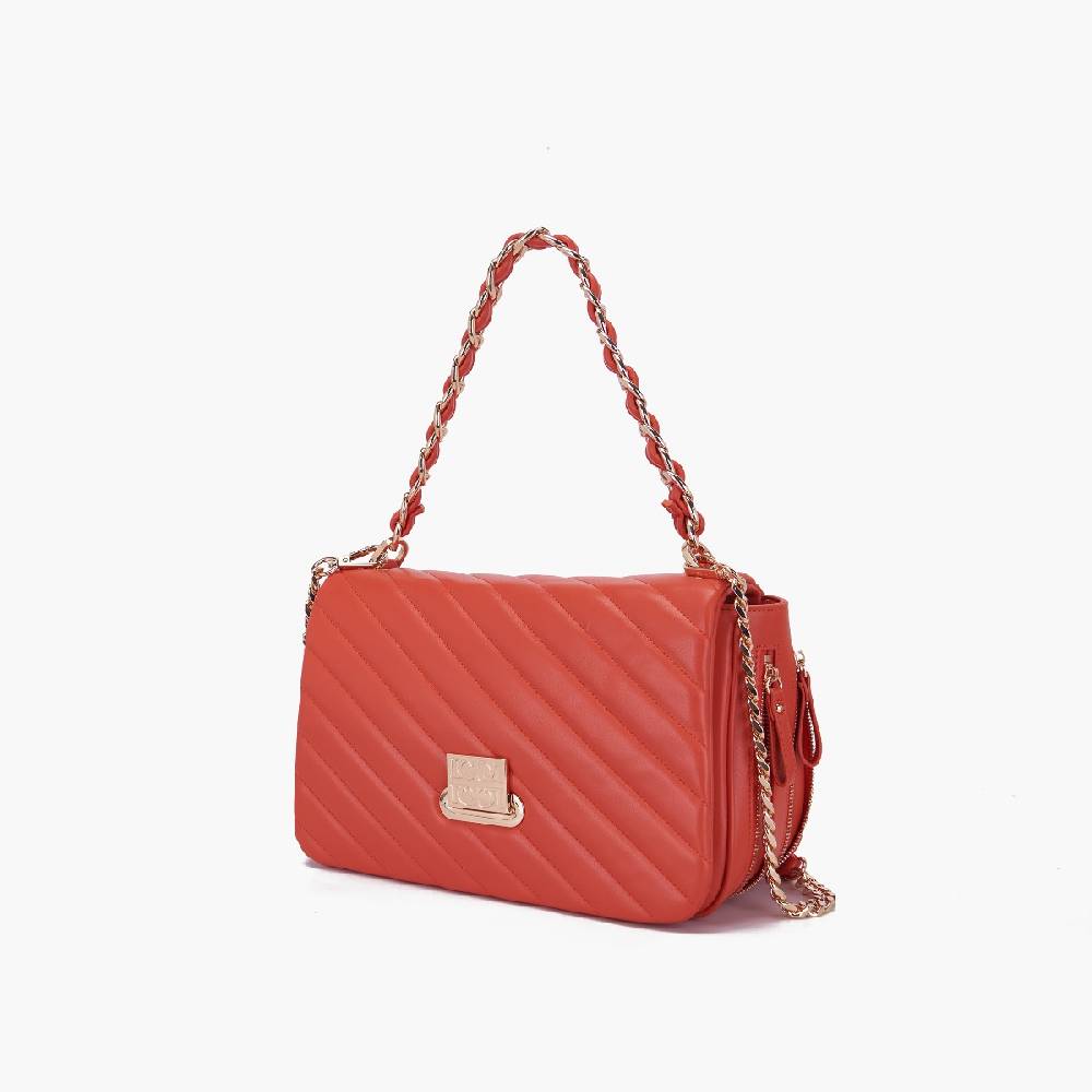 La Carrie BORSA A SPALLA TOUCHY ORANGE Sottocosto