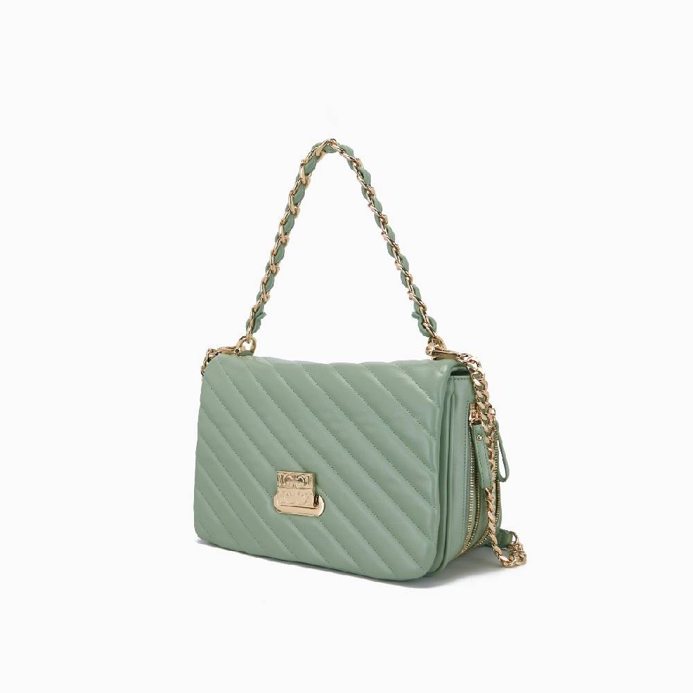 La Carrie BORSA A SPALLA TOUCHY SAGE Convenienza