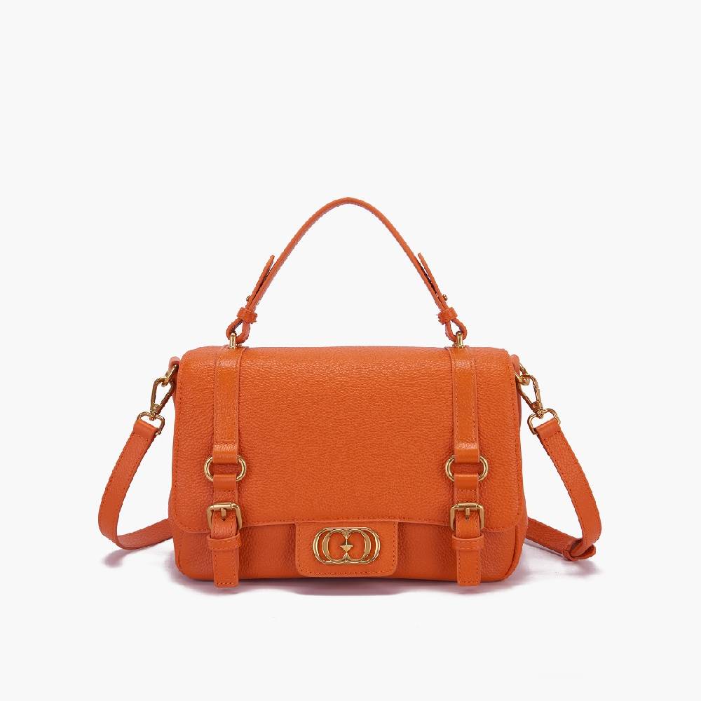 La Carrie BORSA SHOPPING ATENA ORANGE In Vendita
