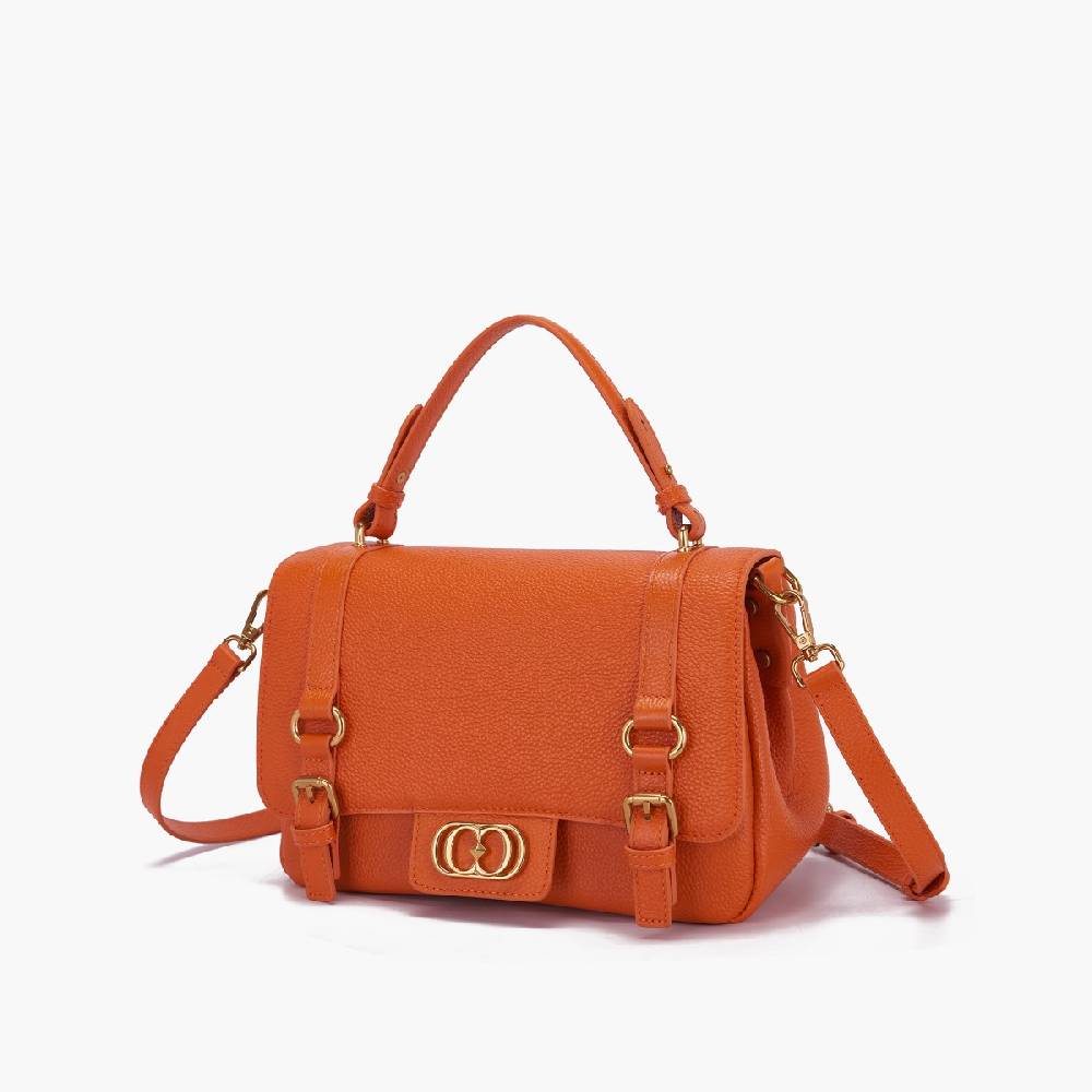 La Carrie BORSA SHOPPING ATENA ORANGE In Vendita