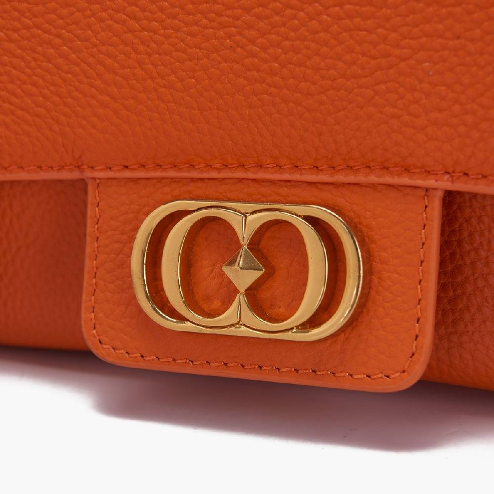 La Carrie BORSA SHOPPING ATENA ORANGE In Vendita