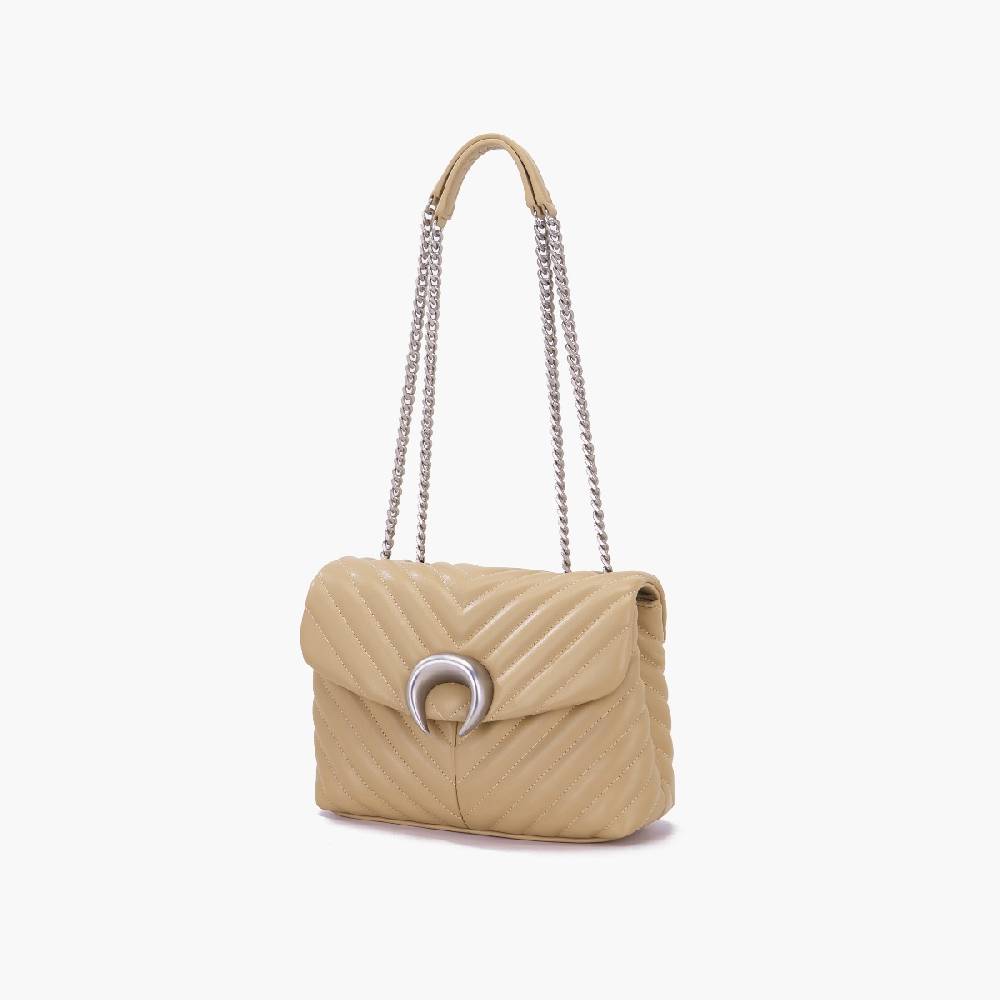 La Carrie BORSA A SPALLA MOONLIGHT TAUPE Promozione Limitata