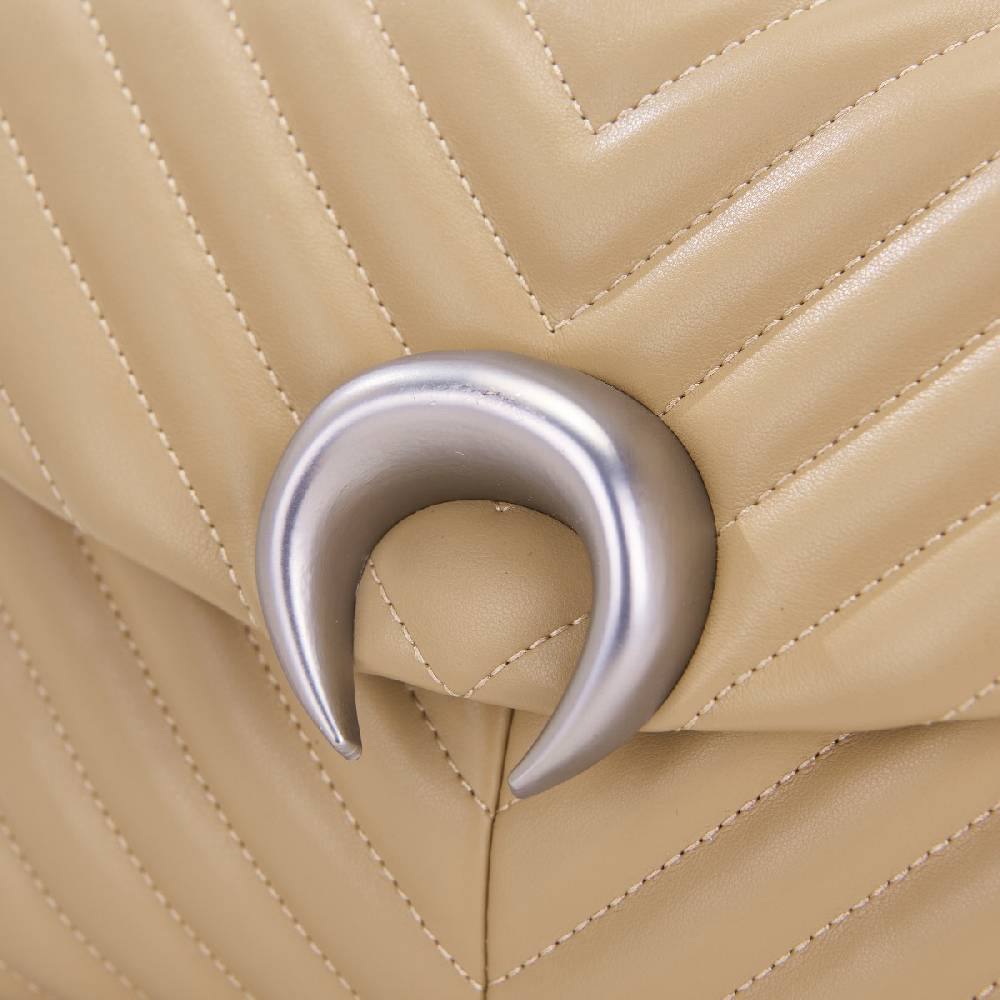 La Carrie BORSA A SPALLA MOONLIGHT TAUPE Promozione Limitata