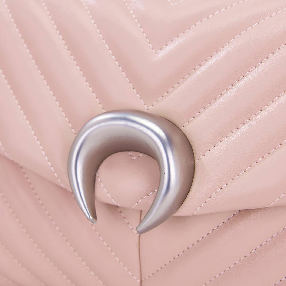 La Carrie BORSA A SPALLA MOONLIGHT PINK Fino Al -60%