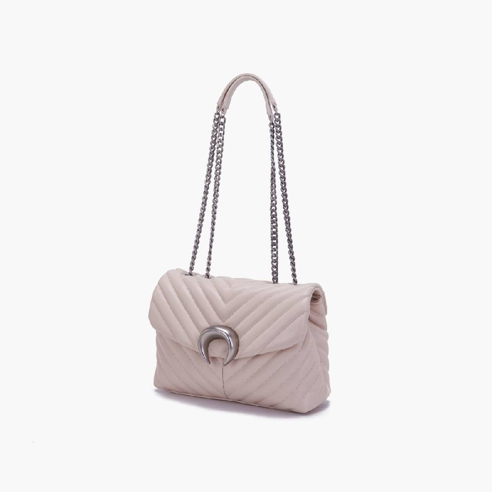 La Carrie BORSA A SPALLA MOONLIGHT IVORY Shopping Online