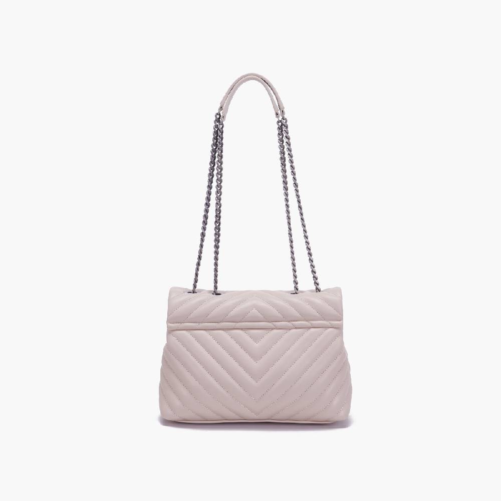 La Carrie BORSA A SPALLA MOONLIGHT IVORY Shopping Online