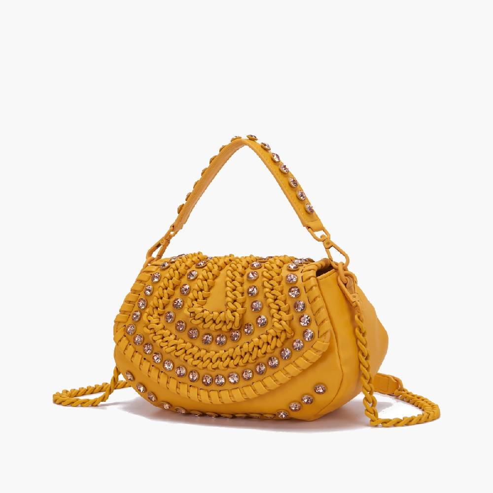 La Carrie BORSA A MANO ANDROMEDA YELLOW Affare Del Giorno