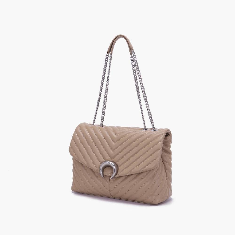 La Carrie BORSA A SPALLA MOONLIGHT TAUPE Online