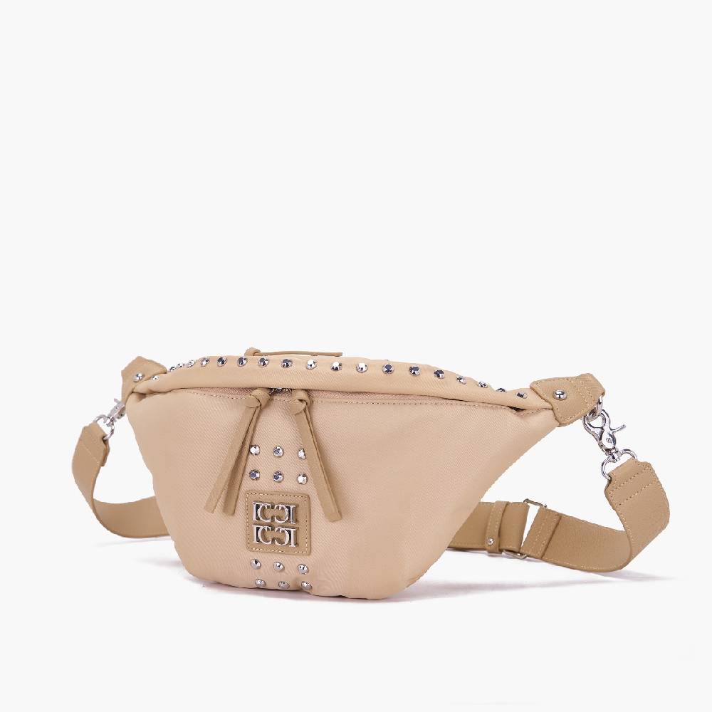 La Carrie MARSUPIO DARKWAVE BEIGE Saldi Di Fabbrica
