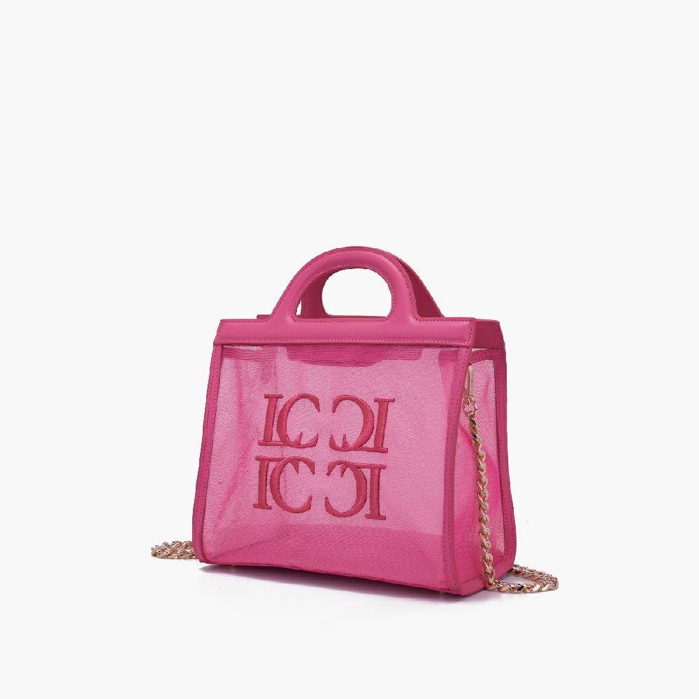 La Carrie BORSA SHOPPING SQUARE PINK I Più Venduti
