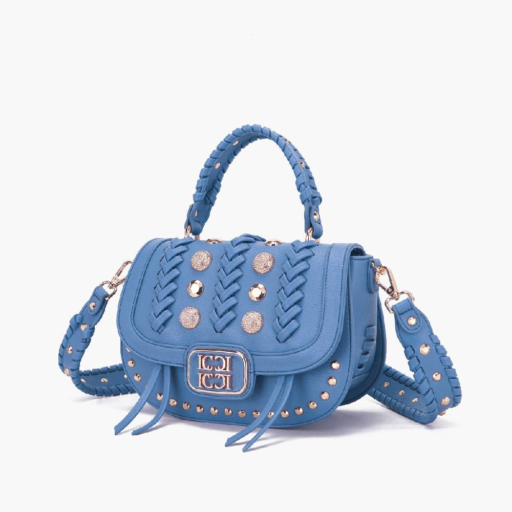 La Carrie BORSA A MANO LUMINESCENCE JEANS In Saldo
