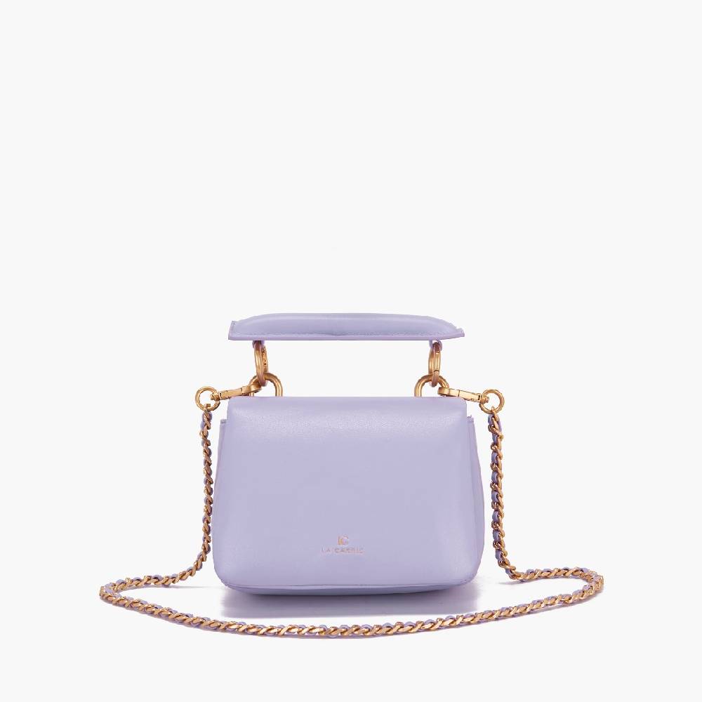 La Carrie BORSA A SPALLA MOONLIGHT LILLA Italia