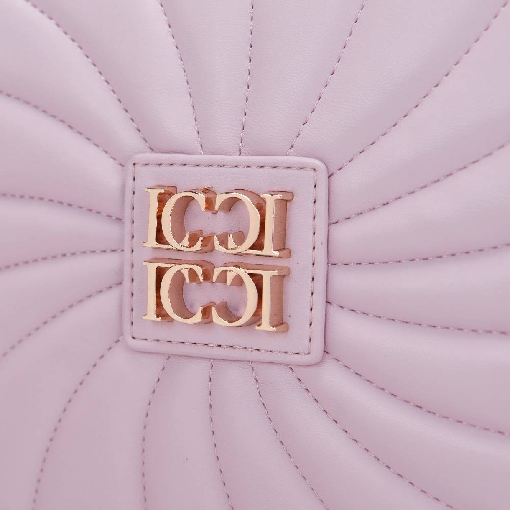 La Carrie BORSA A SPALLA OYSTER PINK In Linea