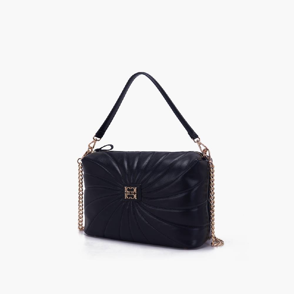 La Carrie BORSA A SPALLA OYSTER NERA Promozione