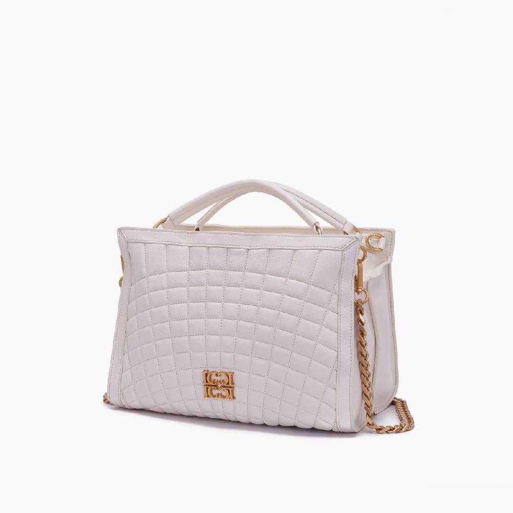La Carrie BORSA SHOPPING MAREA IVORY Novità