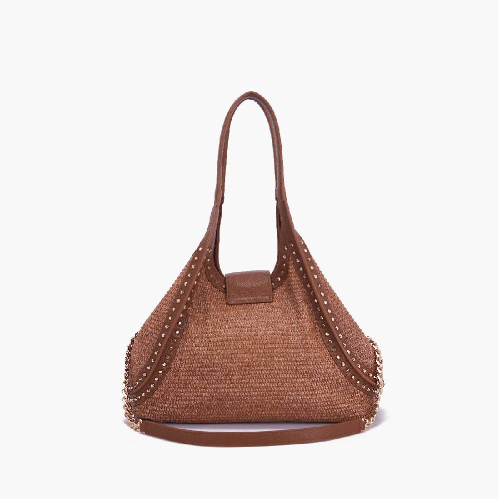 La Carrie BORSA SHOPPING ROMANTIC BRANDY Offerta