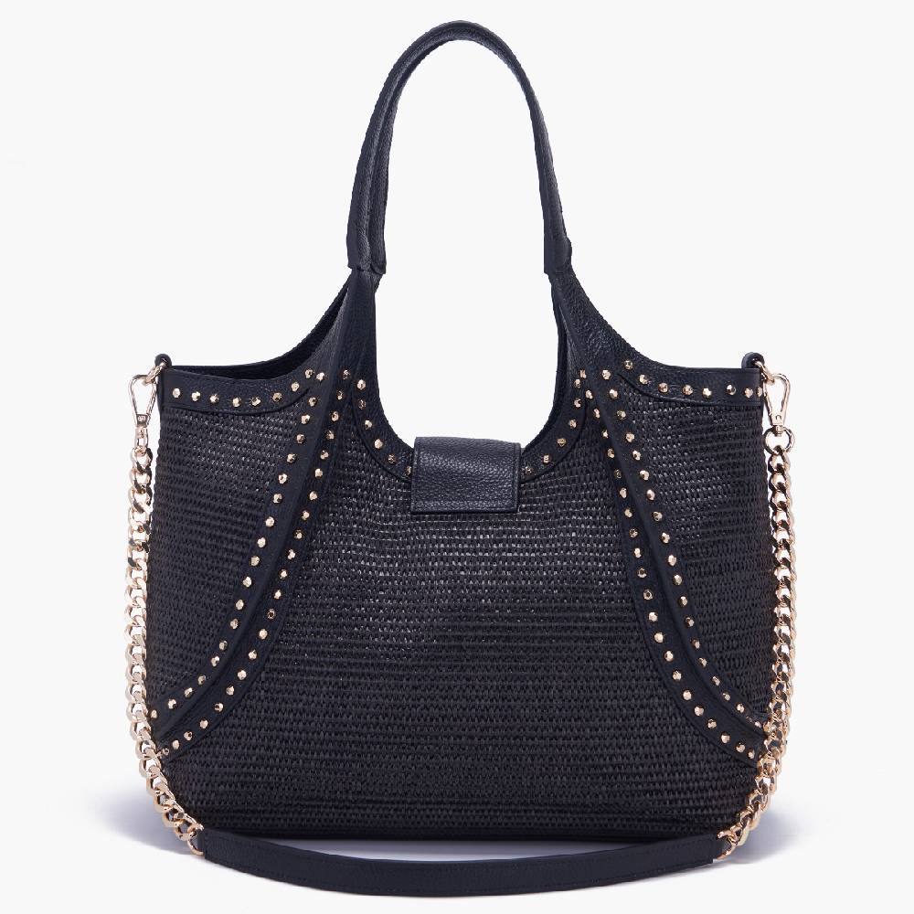 La Carrie BORSA SHOPPING ROMANTIC BLACK Economico