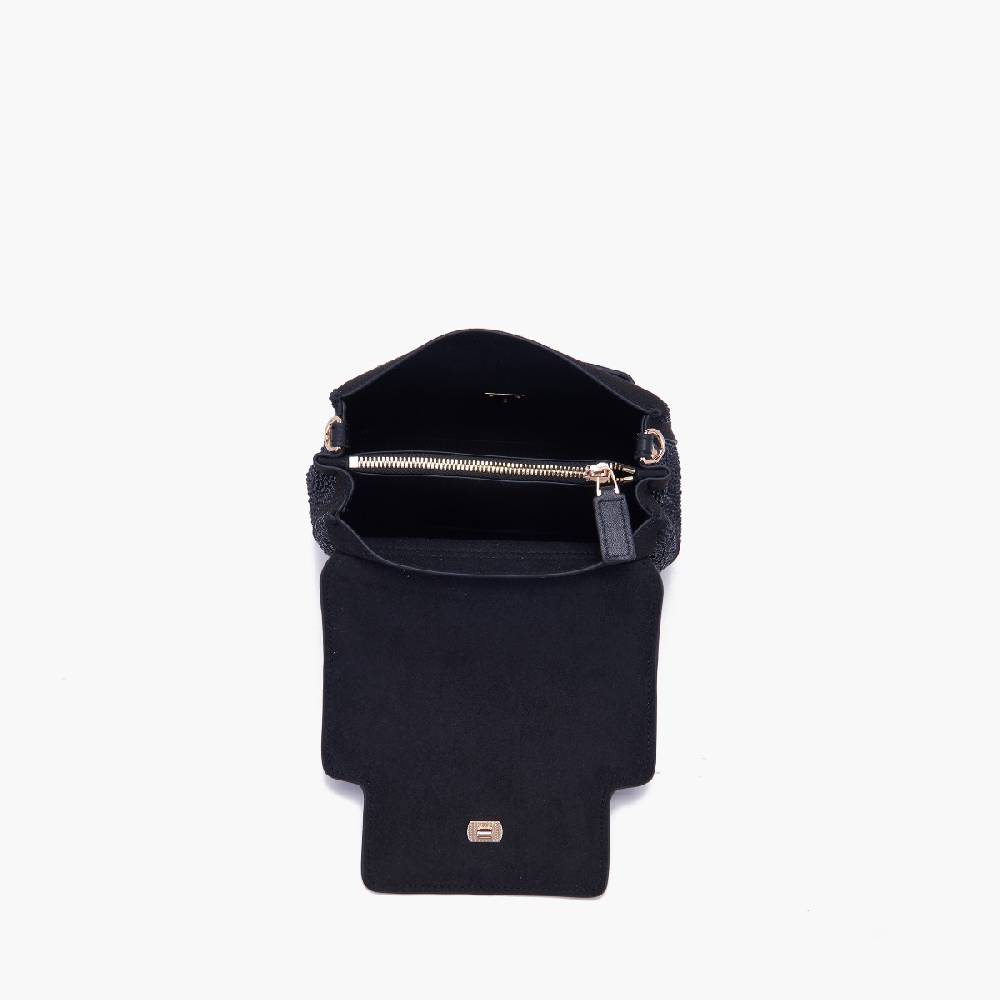La Carrie BORSA A MANO LOGO NERA Online
