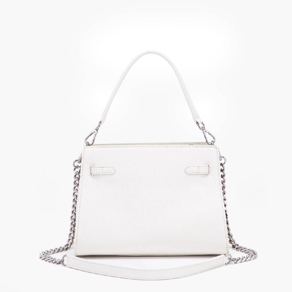 La Carrie BORSA SHOPPING ROCK IVORY In Vendita