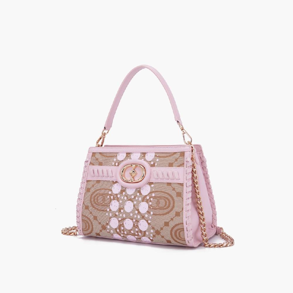 La Carrie BORSA SHOPPING MONOGRAM ROSA Offerte