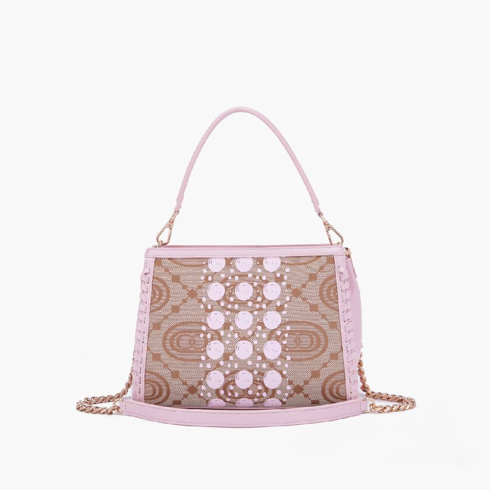 La Carrie BORSA SHOPPING MONOGRAM ROSA Offerte