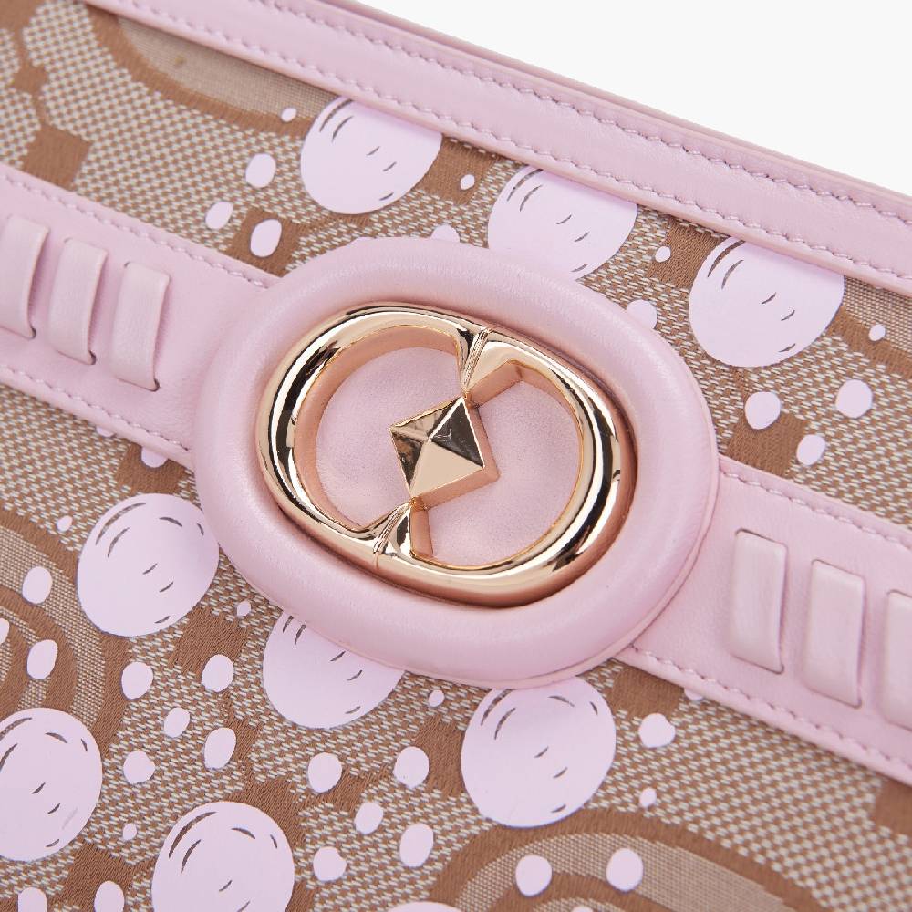 La Carrie BORSA SHOPPING MONOGRAM ROSA Offerte