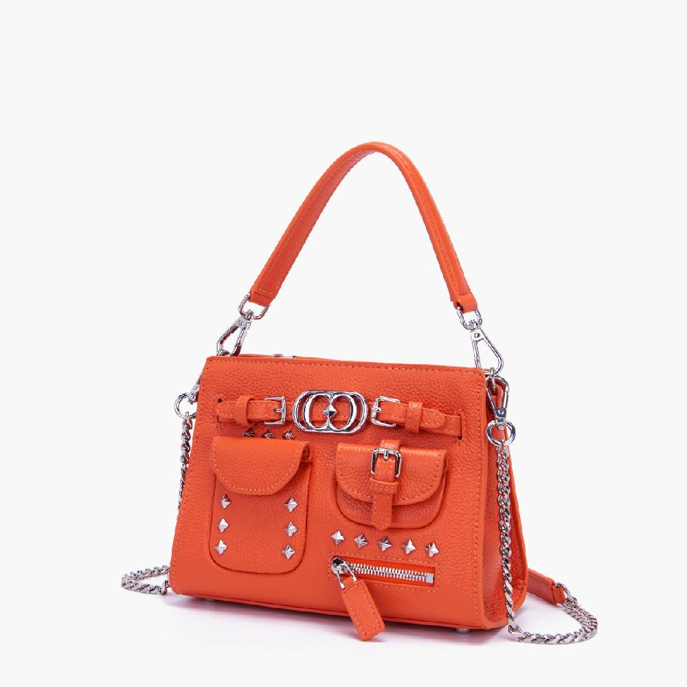 La Carrie BORSA SHOPPING ROCK ARANCIONE Vendite Flash